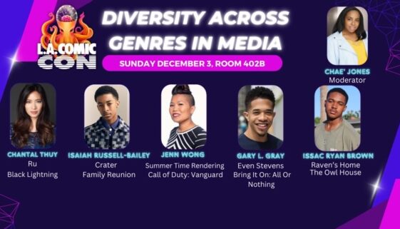 Diversity Across Genres in Media - Comic Con 2023